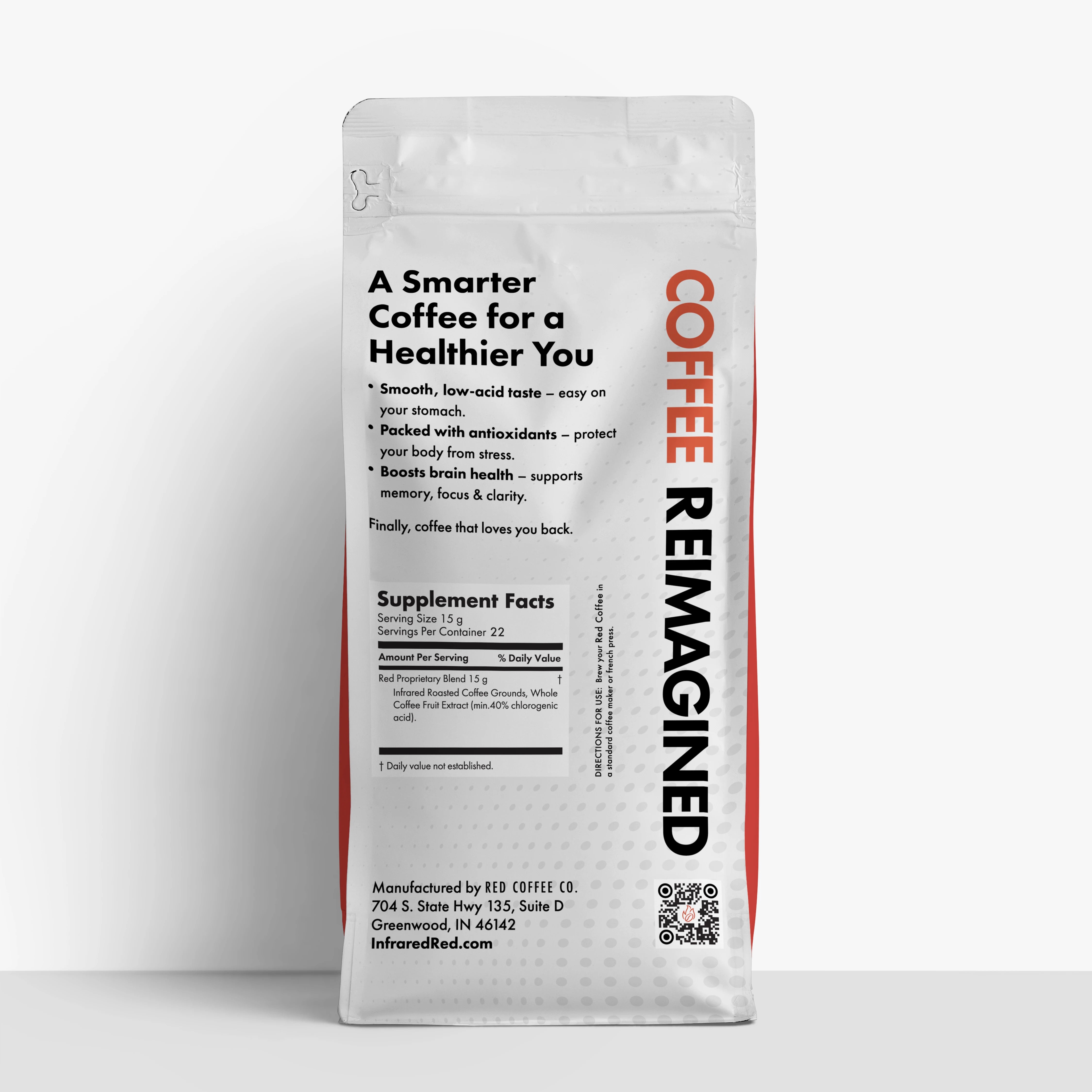 Red Coffee 12oz Bag (Decaf)