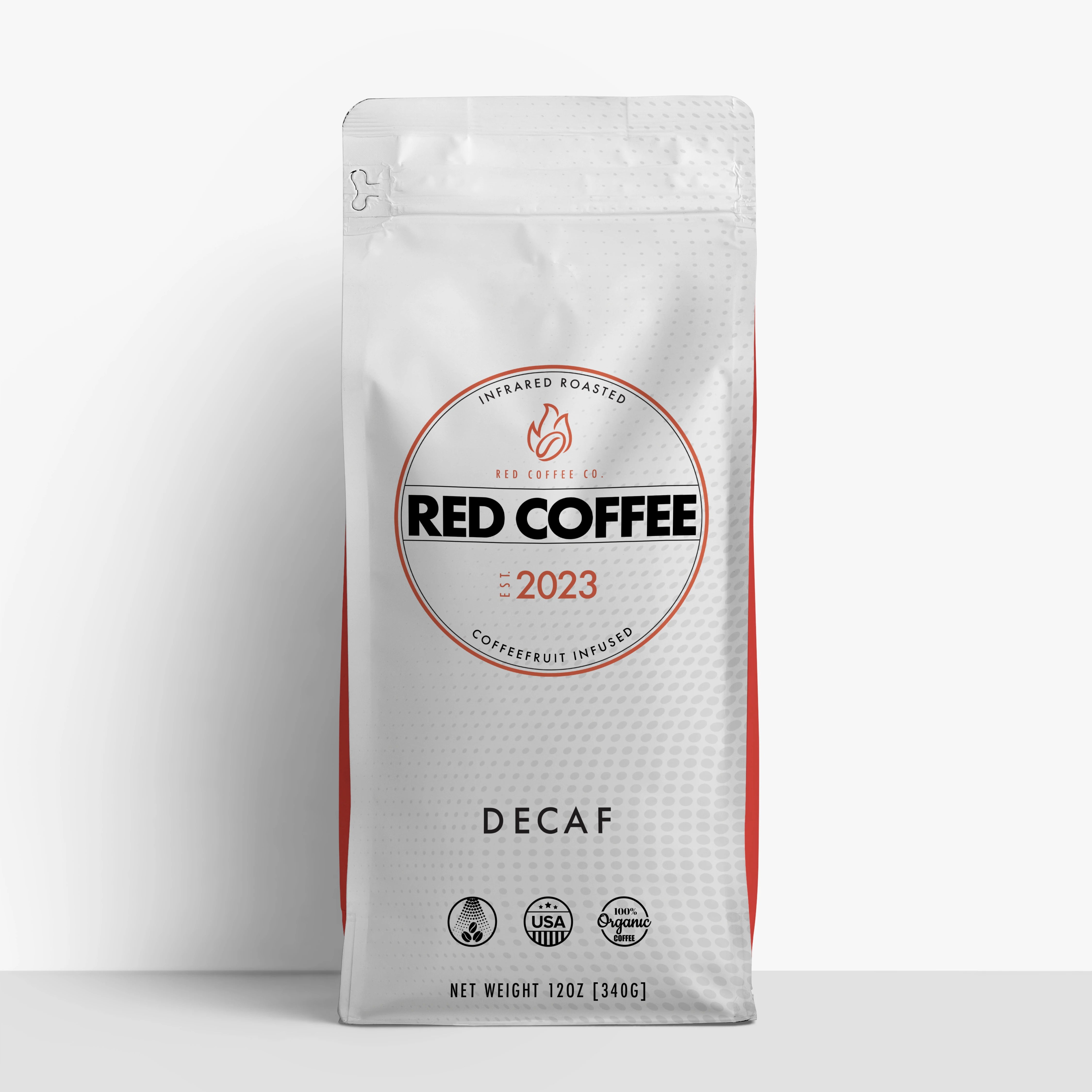 Red Coffee 12oz Bag (Decaf)