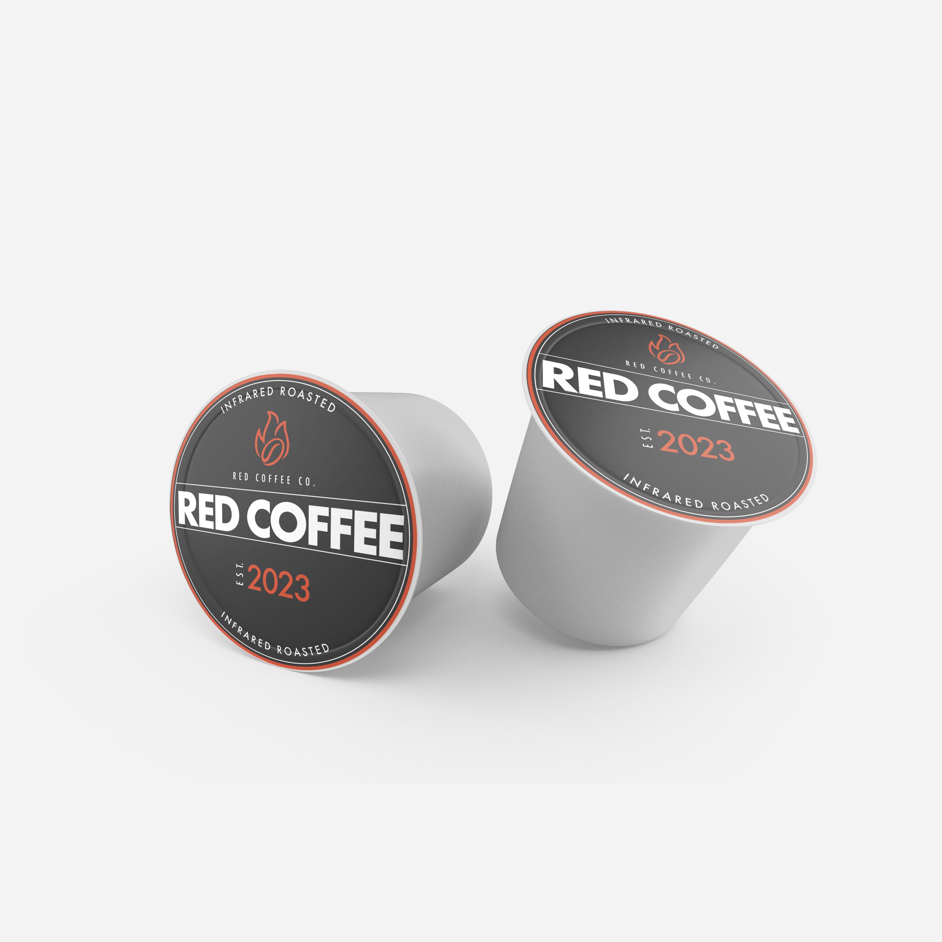 RED COFFEE PODS 24 Count