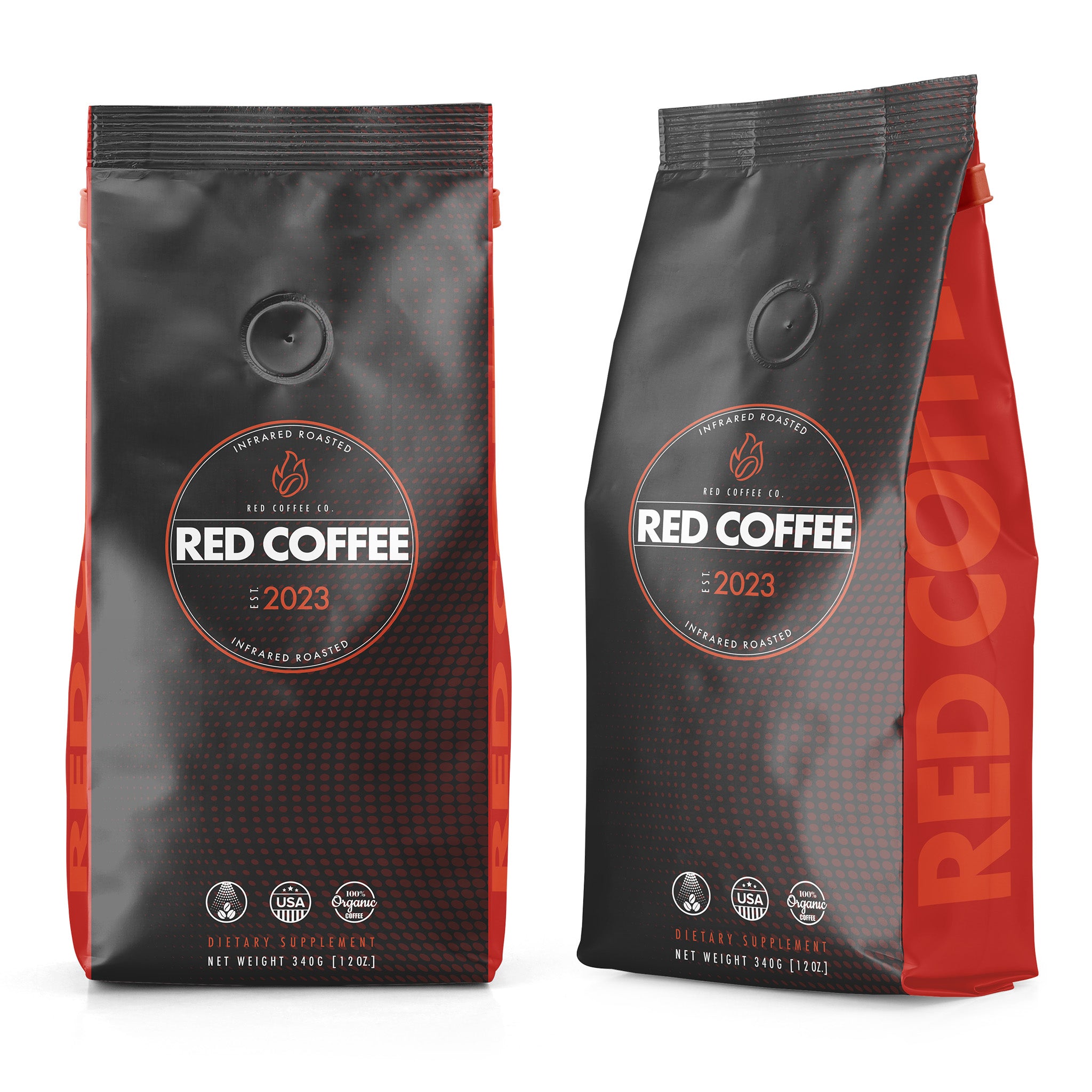 Red Coffee 12oz Bag